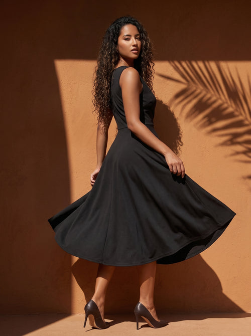 Élise A-Line Midi Dress