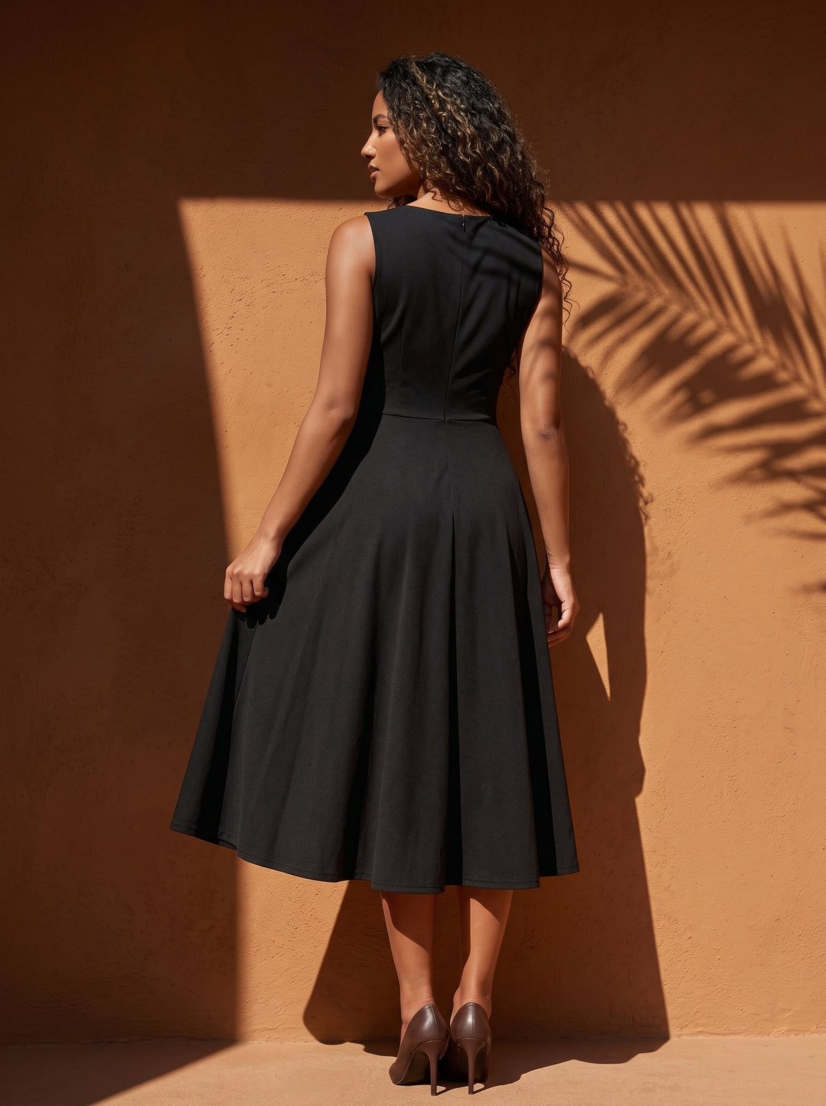 Élise A-Line Midi Dress